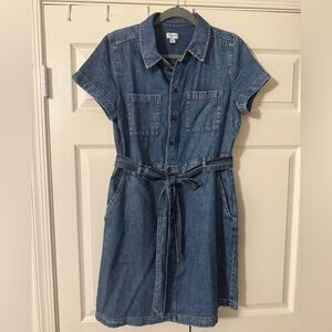 J. Crew Denim Utility Dress